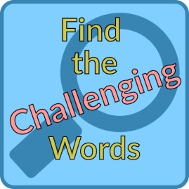 Find The Challenging Words